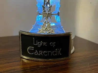 Luz de Earendil - Light of Earendil  -  Galadriels Phial - STL 3D print model