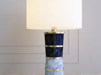 Pillar Table Lamp 3D model