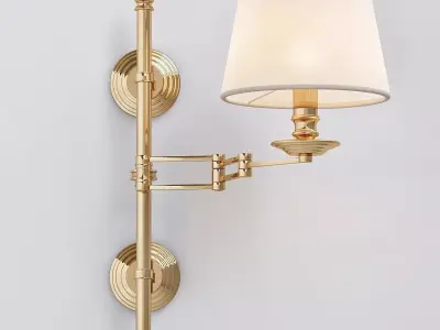 Favonius swing arm wall sconce 3D model