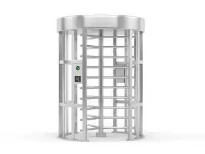 Security Turnstile Access 3D model