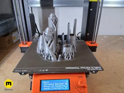 Jedi Survivor Customizable Lightsaber Collection 3D print model