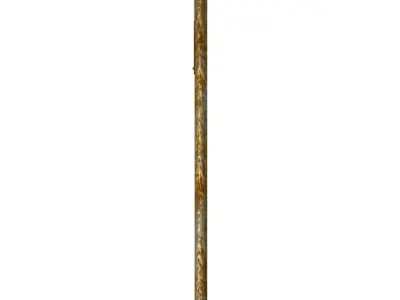 Warning For Curves Traffic Sign 3D model