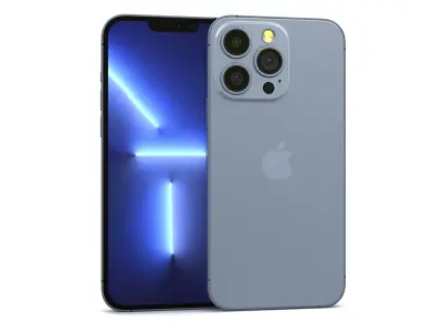 Apple iPhone 13 Collection All Color Low-poly 3D model