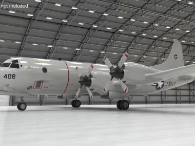  US Navy P3 Orion Maritime Patrol Simplified 