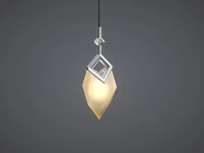 Bec Brittain Seed Single Pendant 3D model