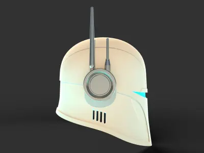 Custom Mandalorian Helmet 3D print model