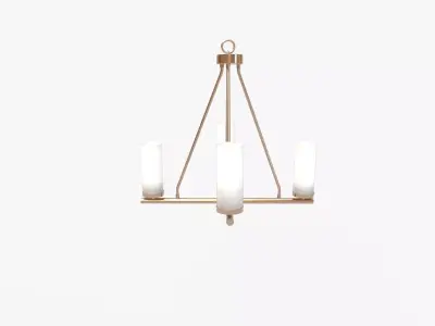 Trinity Four Light Chandeliers 3D model