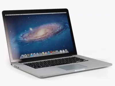 Apple MacBook Pro 15 Retina Low-poly 3D model