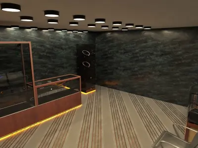 Jewelry Shop 3D model 3D model