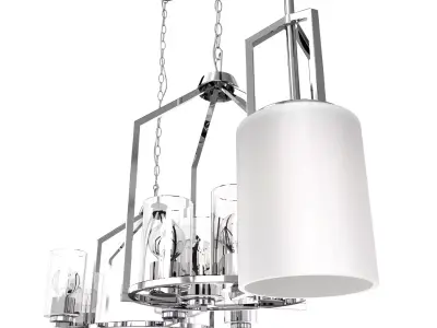 Progress Lighting Goodwin Chandelier 3D model