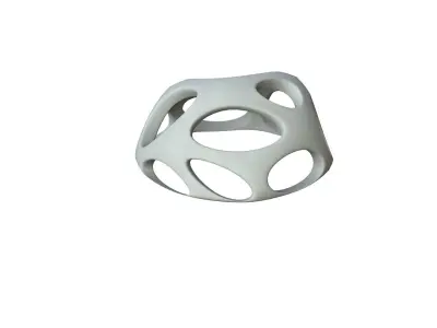 SciFi Cube Object No 55747 Low Poly Shape Low-poly 3D model