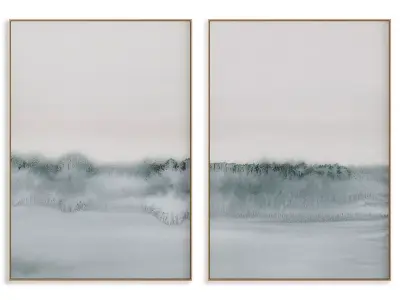 Abstract Painting Frame set 3D model 626
