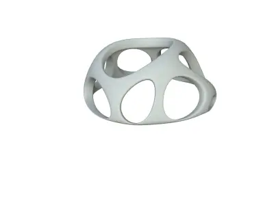 SciFi Cube Object No 53758 Low Poly Shape Low-poly 3D model