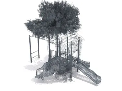 Tree Playground 3D model