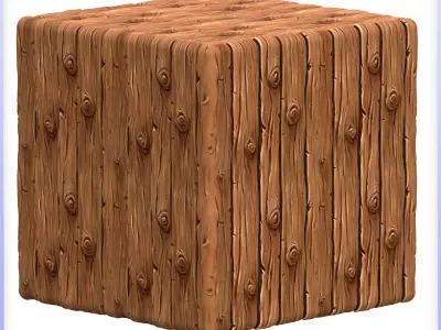 Stylized Wood Floor Seamless Texture Texture 12