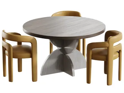 DUNFIELD table 3D model