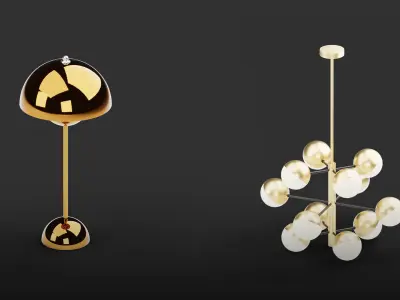 Lamp Model Collection Vol 4 3D model