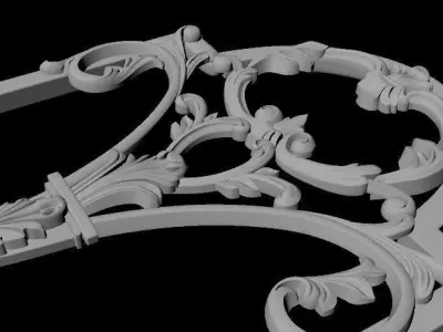 dekor ornament 3D model 58