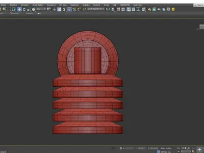 MACADAM SCONCE Low-poly 3D model