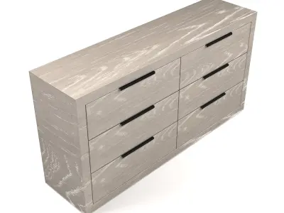 Universal Furniture - Huston Dresser 3D model