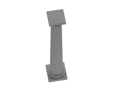 Tuscan Column 3D model