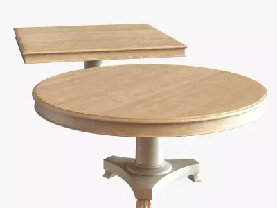 john hutton gargantua dinning table 3D model