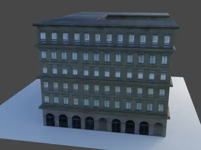 Building Low-poly 3D model