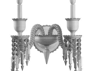 ZENITH APPLIQUE 02L CHARLESTON 3D model