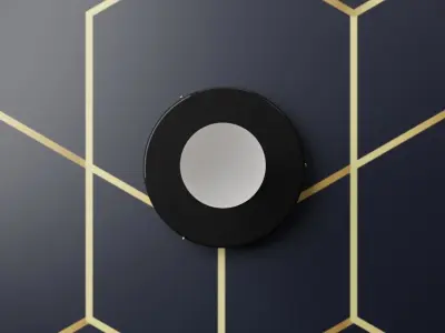 Minimalist Sconce - Small Sconce - Wall Lights - Flush Mount 3D model