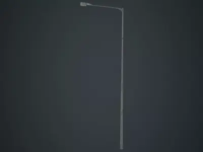 Street Light 7B Low-poly 3D model