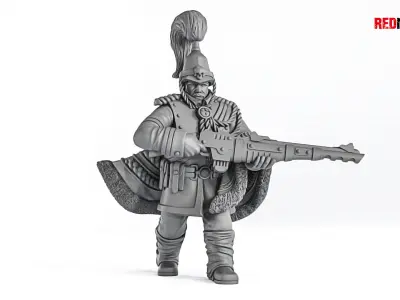 Royal Regiment - Command Squad of the Imperial Force 3D print model