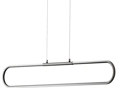 Forsan 1-Light LED Unique Statement Geometric Pendant  3D model