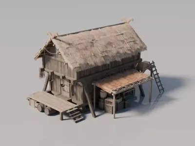 Nordic House 4 3D model