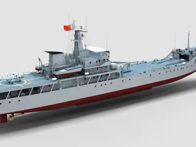  Chinese Navy Type-072III Landing Ship 