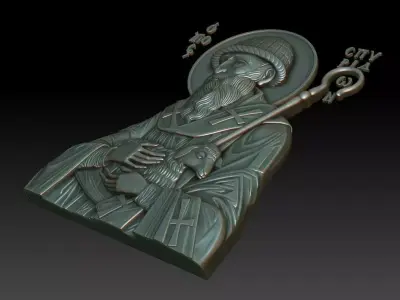 Saint Spyridon of Trimyphus 4 3D print model