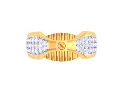 Women Ring  Render 3dm STL OBJ FBX Details 3D print model 143
