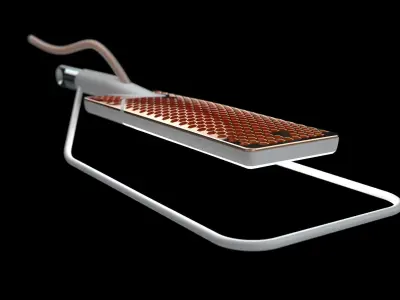 3dprinting event entry led lamp head Free 3D print model