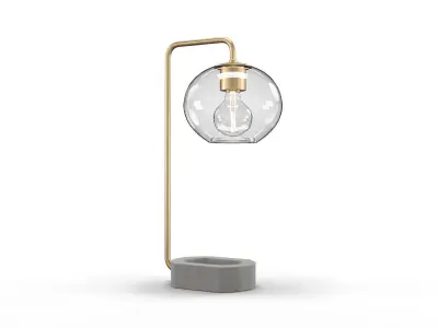 Margot Table Lamp Mitzi HL280201-AGB 3D model