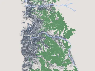 Genoa City Italy 3D model