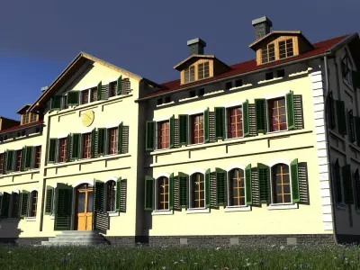 Mansion house 3D model