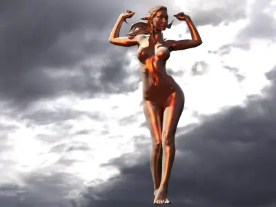 Dantes Lust Sculpted Figure 3D model