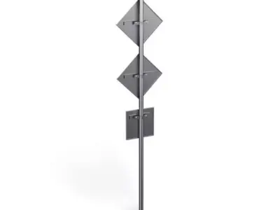 Street Sign 3D model shop