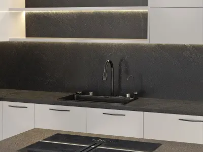 Kitchen 36 3D model purchase