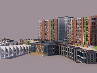 0139 - Financial Center Building 3D model
