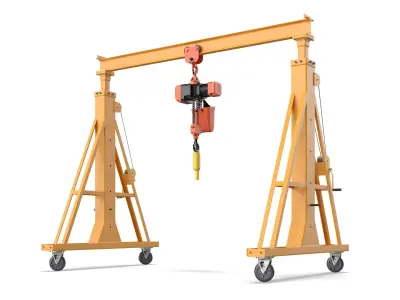  Modular Gantry Crane with Electric Hoist 
