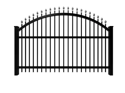 Fence arc metal 3D model