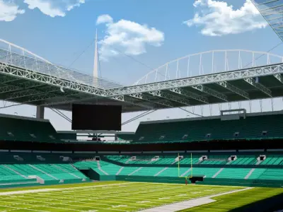 Hard Rock Stadium - Miami USA 3D model