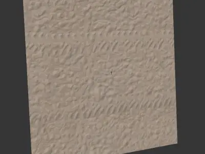 Beach sand Scan 3D model