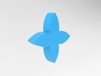 Louis Vuitton Pattern v3 006 Free low-poly 3D model