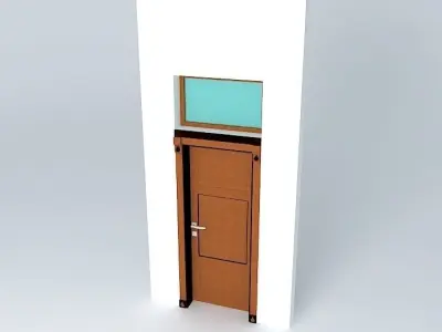 khmer door style 2 3D model